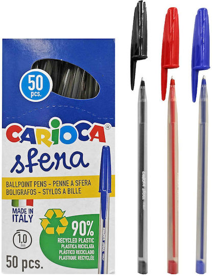 Ballpoint Pen Box Carioca Ballpoint 1.0mm Carioca 41643 50 Pcs