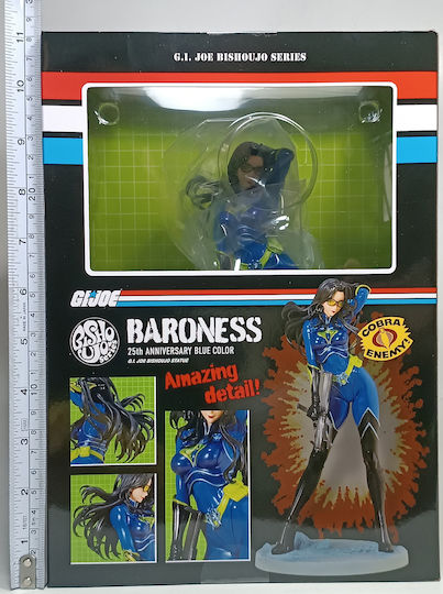 Kotobukiya 2020 Bishoujo Gi Joe Cobra Baroness Blue Uniform Pvc Statue Sealed