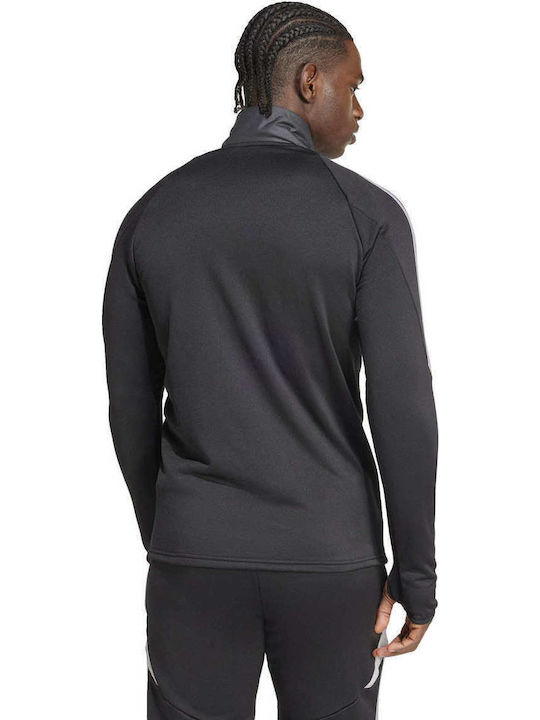 Tiro 24 Aeroready Athletic Long Sleeve Black Blouse