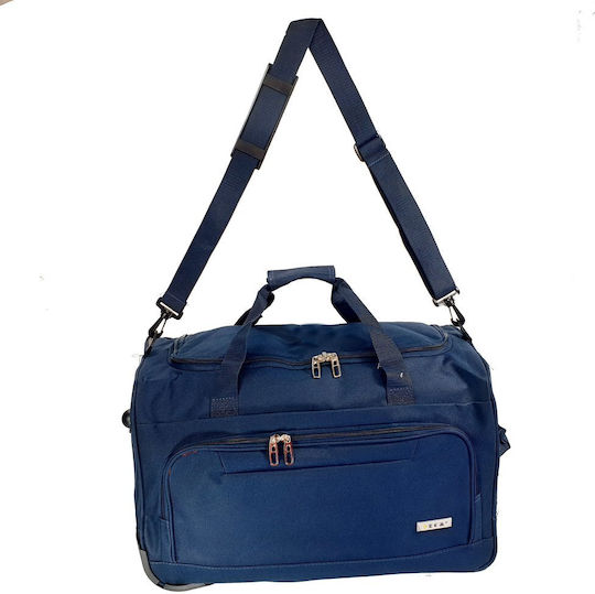 Geantă de călătorie cu roți Rcm 5081-24 62cm-albastru Albastru