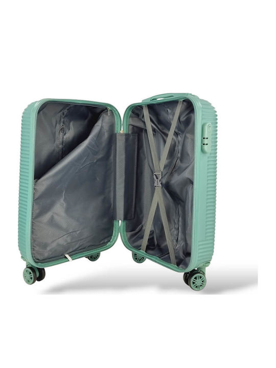 Σκληρή Βαλίτσα Καμπίνας 55x35x20 Flynow Fl0409c 37lt Βεραμάν