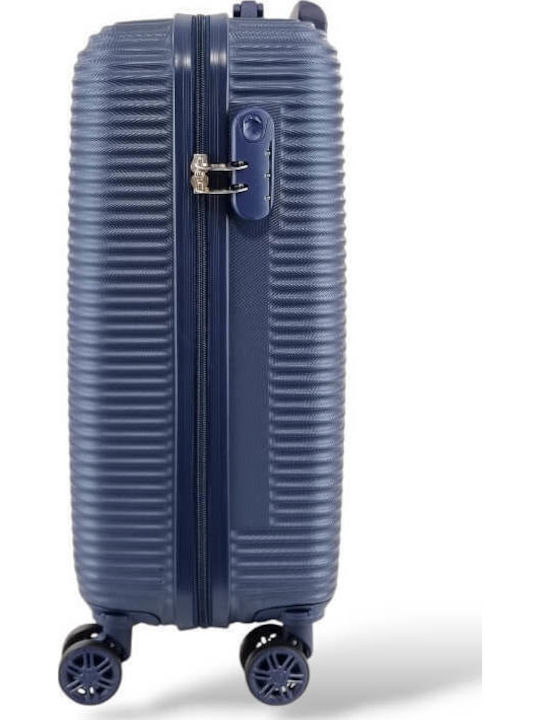 Geantă de cabină dură 55x35x20 Flynow Fl0409c 37L Albastru