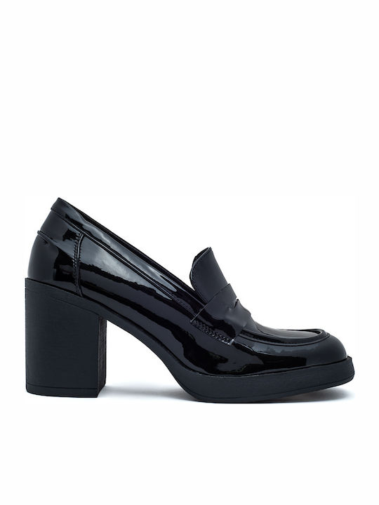 Patent Leather Black Heels