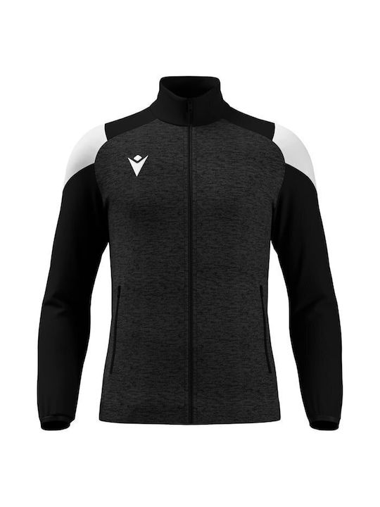 Jachetă pentru Bărbați cu Fermoar Black/White
