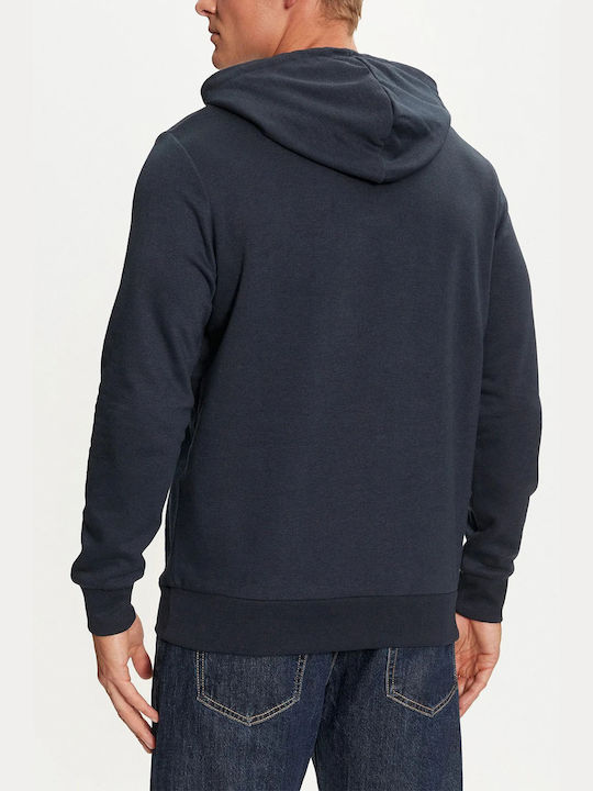 Jack & Jones Men's Sweatshirt with Hood and Pockets Navy