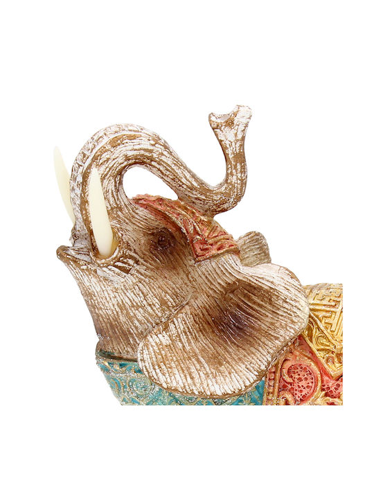 Decorative Elephant 11x5x13 cm Polyresin Keskor 71466-2