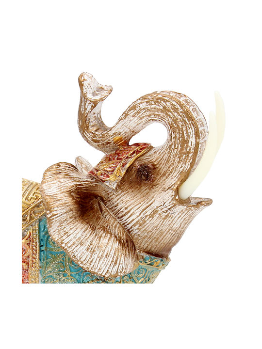 Decorative Elephant 15x7x15 cm Polyresin Keskor 71465-1