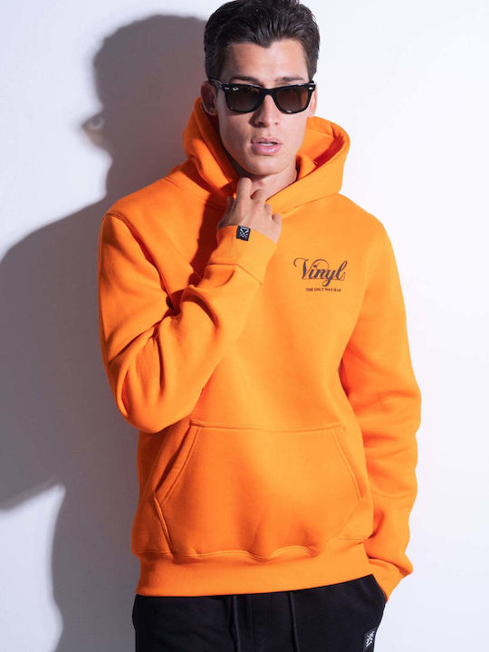 Sweatshirt with Hood Orange
