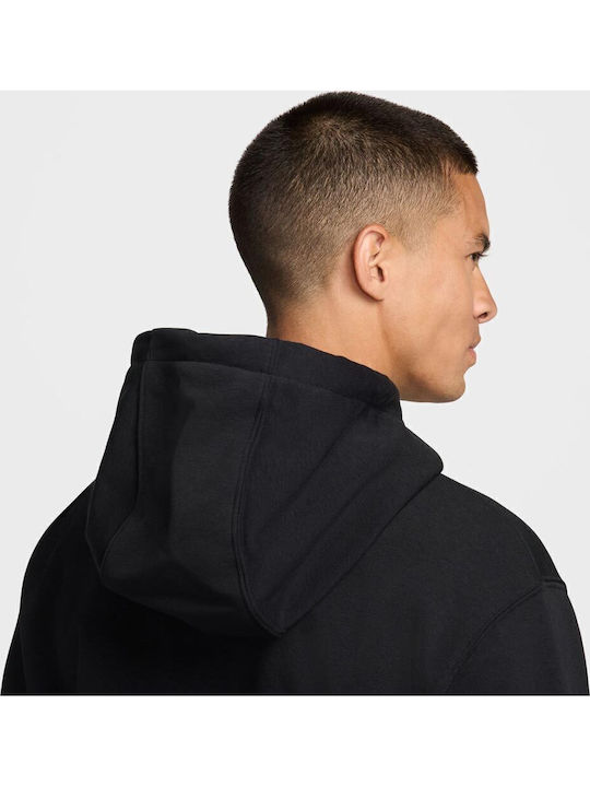 Swoosh Dri-Fit Суитшърт с Качулка Черен
