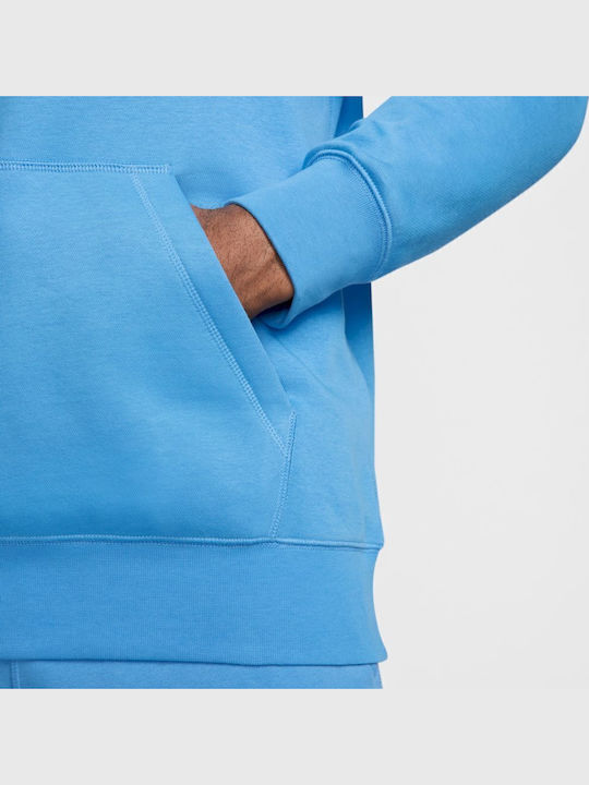 Club Sweatshirt mit Kapuze Hellblau