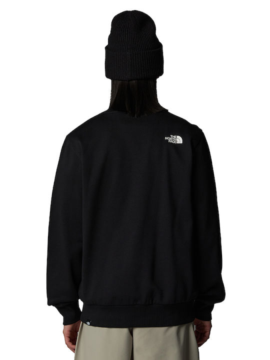 The North Face Fine Crew Black with Hood