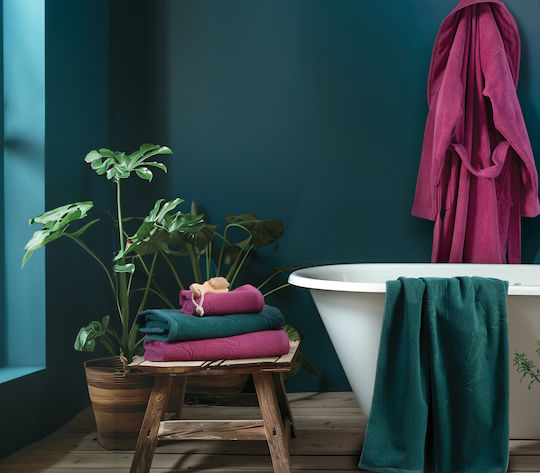 Nef-Nef Homeware Кърпа за ръце Premium Birds 30x50см. Зелен Тегло 550гр/кв.м