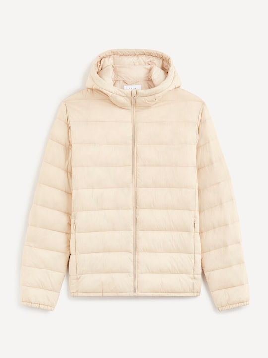 Jacket Puffer Waterproof Ecru