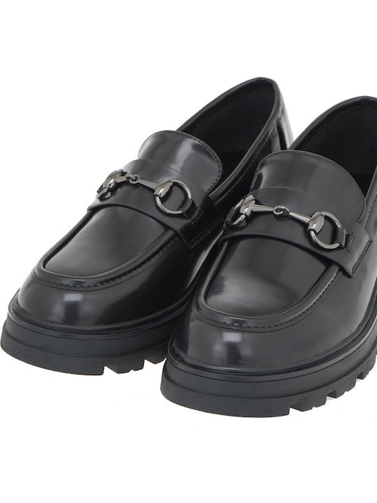 Γυναικεία Loafers σε Μαύρο Χρώμα