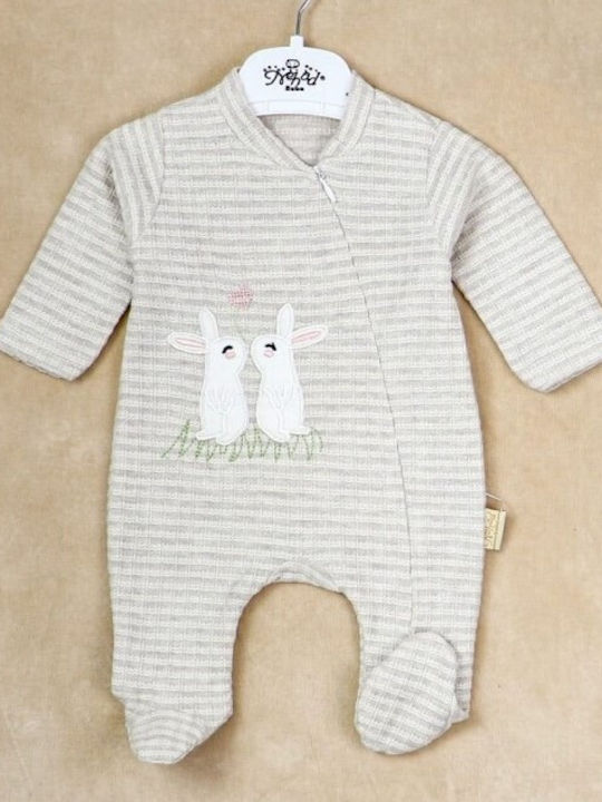 Kikka Boo Baby Bodysuit Gray