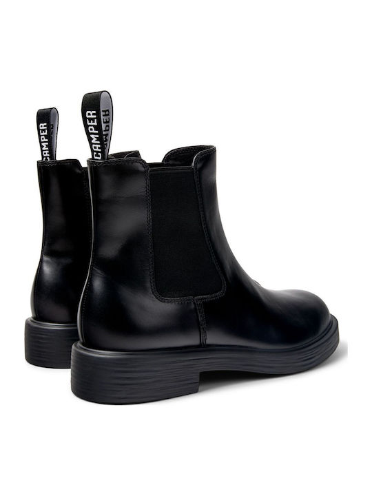 Dean Leather Black Men's Boots Anatomical