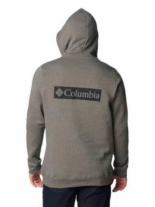 Columbia Men's Sweatshirt with Hood grey