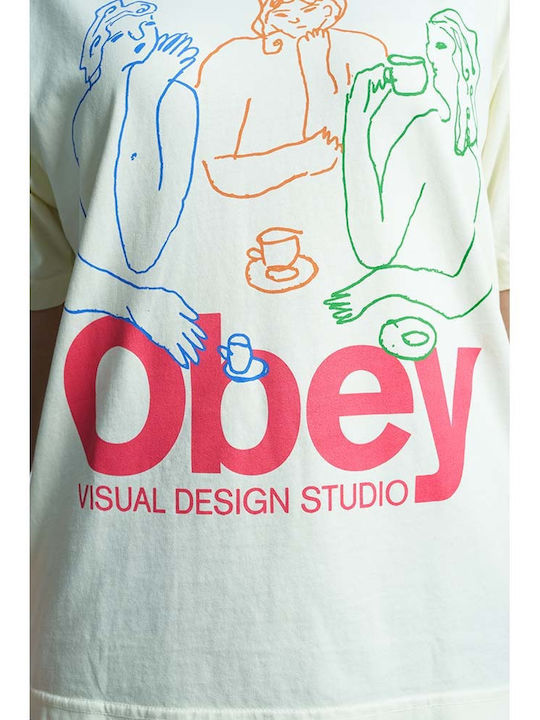 Pigment Γυναικείο T-shirt Λευκό