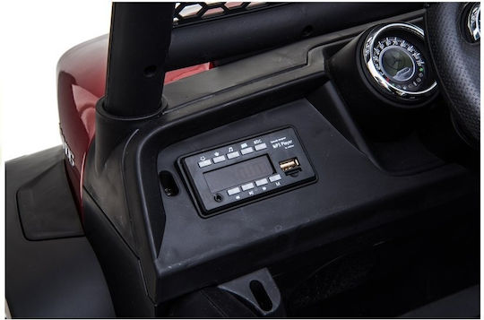 Mercedes Unimog Două Locuri Cu Telecomandă Roșu Pentru 3+ Ani