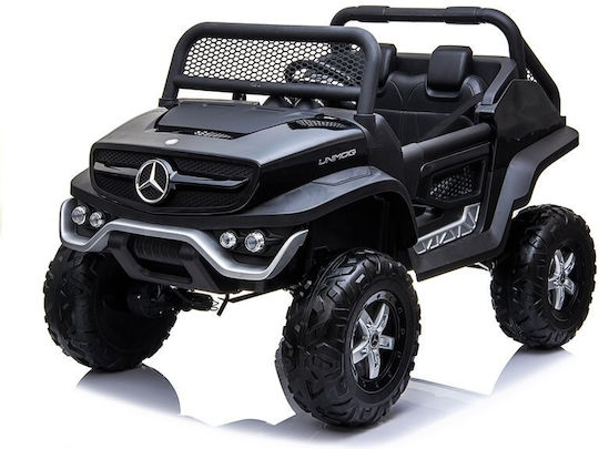 Mercedes Unimog Buggy Doppelsitzer Mit Fernbedienung Schwarzes Für 3+ Jahre