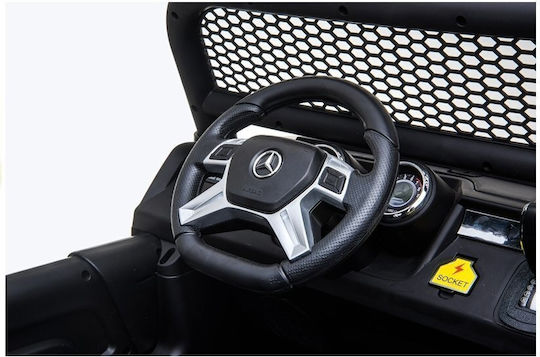 Mercedes Unimog Două Locuri Cu Telecomandă Roșu Pentru 3+ Ani