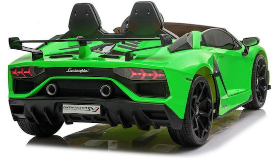 Lamborghini Aventador Μονοθέσιο με Τηλεκοντρόλ Licensed 12 Volt Πράσινο για 3+ Ετών
