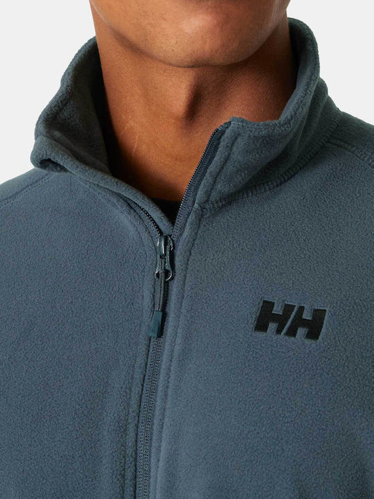 Men's Fleece Cardigan J Blue