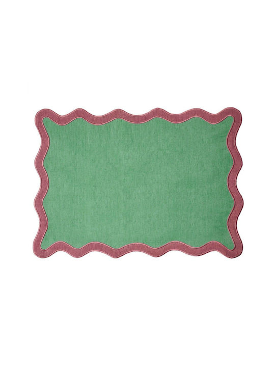 Butlers Platzdeckchen Stoff Grün 47x33cm 1Stück Butlers Platzdeckchen Stoff Grün 47x33cm 1Stück