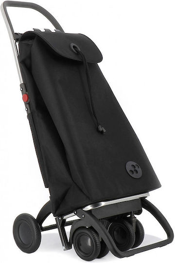Tesatura Coș de cumpărături Negru 13cm