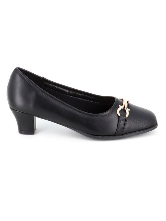 B-Soft Anatomic Black Heels