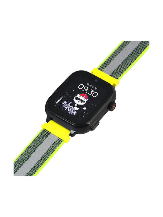 Garett Kids Smartwatch with Rubber/Plastic Strap Blue