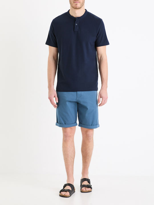 Bochinobm Ανδρική Βερμούδα Chino Blue