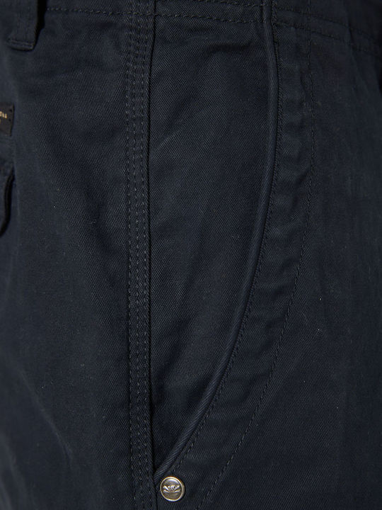 Trousers Cargo in Regular Fit Navy Blue