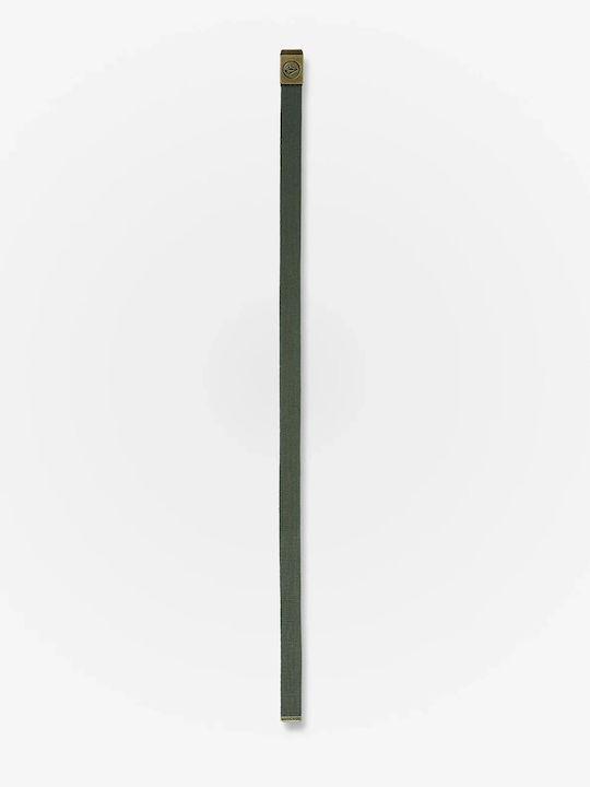 Circle Web Men's Belt Green