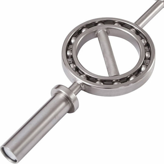 Pegasus PG‑2315 Ίσια Μπάρα Ολυμπιακού Τύπου Φ50 14.8kg Μήκους 120cm με Κολάρα Μανταλάκια