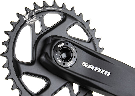 Sram KNX Eagle Δισκοβραχίονας Ποδηλάτου MTB 170mm 32Τ 12 Ταχύτητων