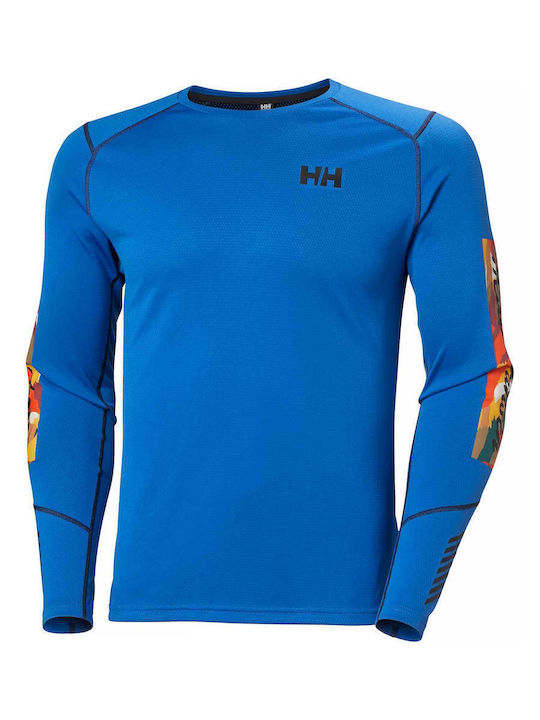 Helly Hansen Lifa Active Ανδρική Ισοθερμική Μακρυμάνικη Μπλούζα Μπλε