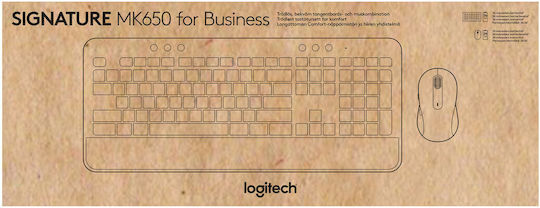 Logitech Signature MK650 Wireless Keyboard & Mouse Set French