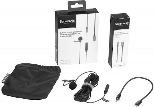 Saramonic LavMicro U1B Μικρόφωνο Πέτου, Clip On για Κινητό