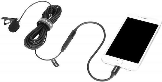 Saramonic LavMicro U1B Μικρόφωνο Πέτου, Clip On για Κινητό