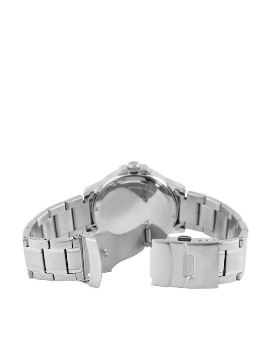 Just Watch Uhr Batterie mit Metallarmband