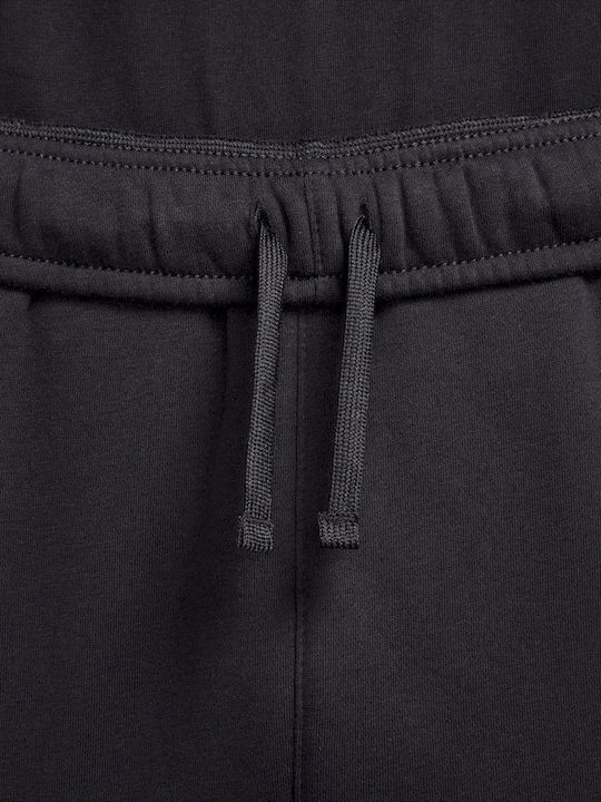 Cargo Sweatpants with Elastic Black