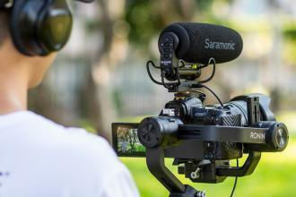 Saramonic Vmic5 Ασύρματο Μικρόφωνο Clip On για Κάμερα