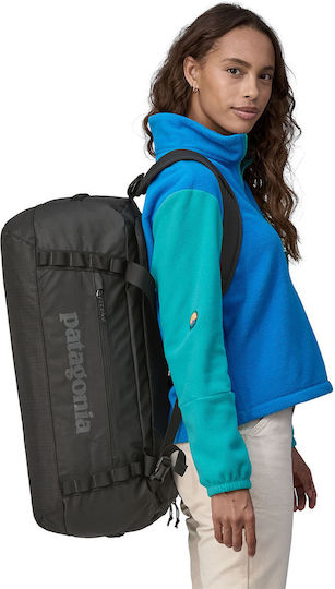 Patagonia Σακ Βουαγιάζ Πλάτης 55lt Μαύρο Υφασμάτινο