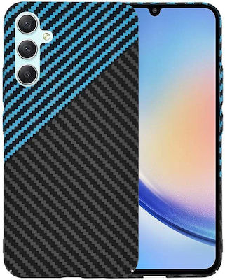 Techsuit Back Cover Blue (Galaxy A34)