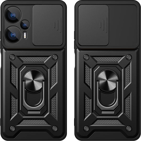 Techsuit Camshield Back Cover Πλαστικό / Σιλικόνης Ροζ Χρυσό (Poco F6)