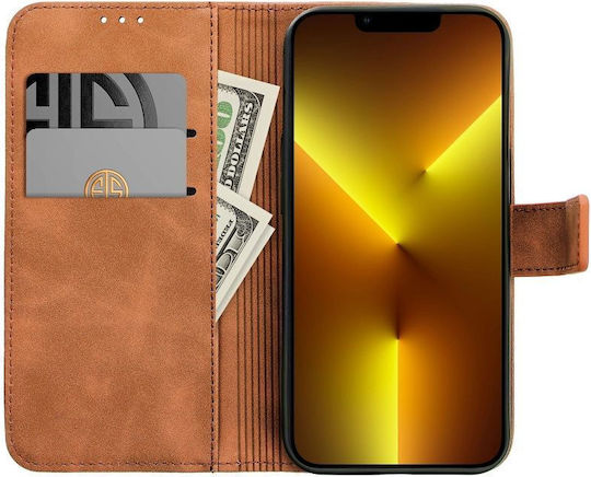 Book Synthetic Leather Brown (Samsung A25 5G)
