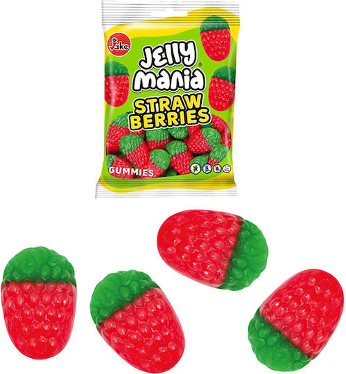 Jake Jellies Wilde Erdbeeren Beutel=100g Jake Sa 8603116 18 Stück