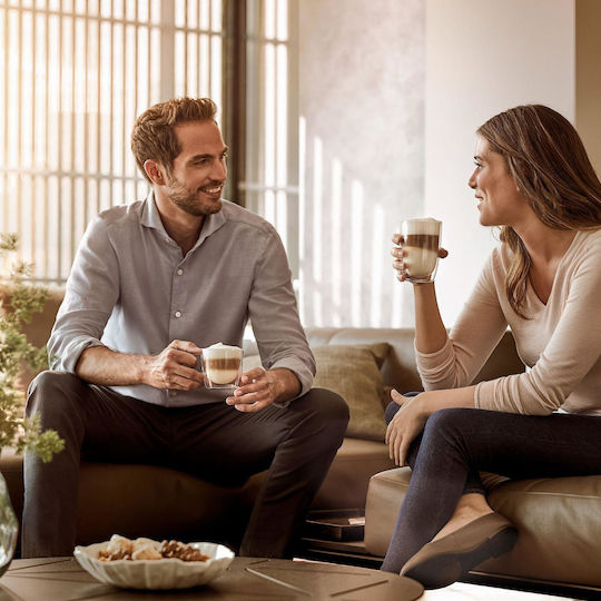 Siemens Eq.700 Αυτόματη Μηχανή Espresso 1500W Πίεσης 19bar με Μύλο Άλεσης Μαύρη TQ707R03