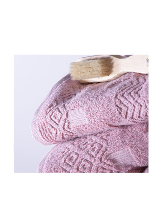 Nef-Nef Homeware Hand Towel Premium Quantum 30x50cm Orchid Weight 550gr/m²